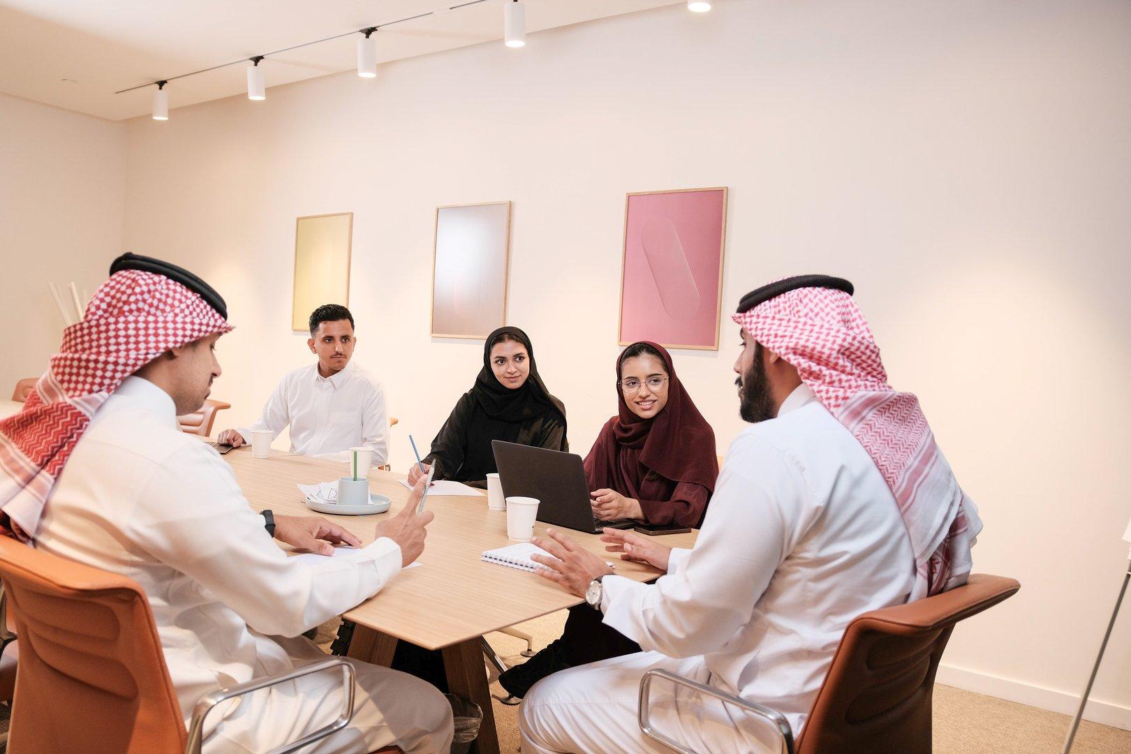 Team working on digital strategy